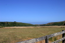 Ranch land along Highway 1