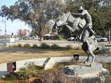 Despite its present size, Clovis honors its cowboy beginnings