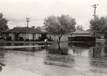 Flooding in Fresno, November 1967, probably near Fruit & Dakota