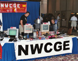The NorthWest Classic Gaming Enthusiasts' booth