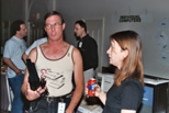 Dan Kramer, Atari hardware guru, with Jeri Ellsworth