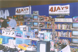 26 The 4Jays booth, full of Commodore and other 8-bit software