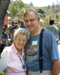 Hazel Estel & son Dick, June 2007