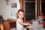 Teri the tiny typist