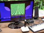 Amiga demo running on the MCC-216