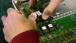 Installing the Megabit 128 ROM adapter into the C128