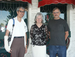Robert Bernardo, Meredyth DIxon, Dick Estel, annual dinner