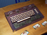 Robert's steampunked C64, fresh out of the box
