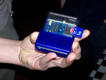 Roger VanPelt's Hamtext cartridge without its shell