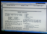 A page from the TPUG Library
