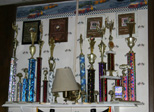 Some of Stan's racing awards