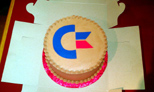 Robert's Commodore birthday cake at the February 2013 meeting