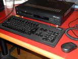 Commodore CDTV with matching keyboard and mouse