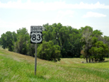 Along US 83 in northwest Kansas