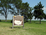 Geographic center of US marker in Kansas