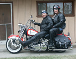 Tim & Teri ready to ride