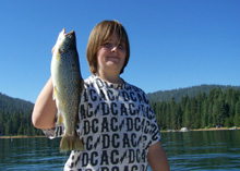 Mikie's "big one" from summer 2010 at Lake Almanor