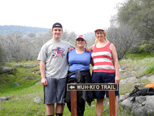 Hiking at San Joaquin Gorge with Lizzie and Teri