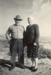 Roy & Ruby at Santa Barbara, 1947