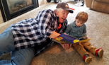 Reading with Grandpa Tim